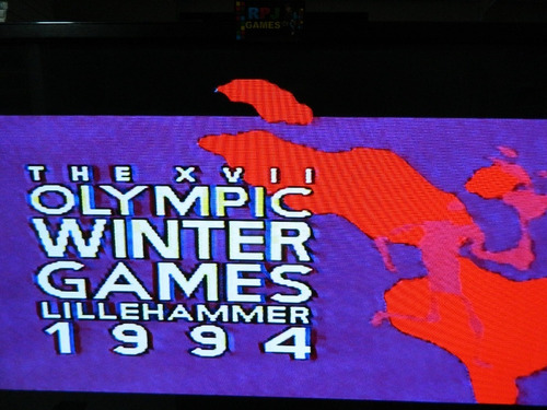Winter Olympics Original P/ Master System - Loja Fisica Rj (Usado)