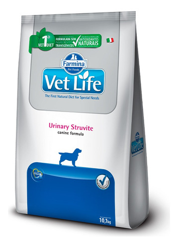 Ração Para Cachorro Vet Life Urinary Struvite 10,1kg