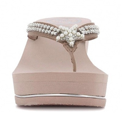 Sandalia Flip Flop Guess Mujer Cristales 100% Original Nueva