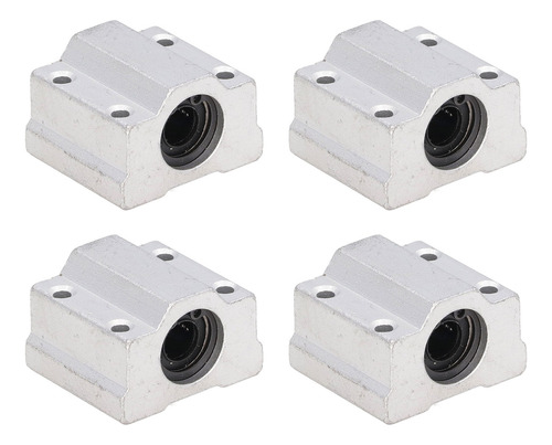 Bloque Deslizante Lineal Con Rodamiento De Bolas, 4 Piezas,