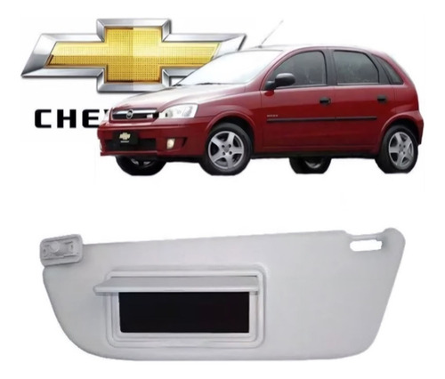 Quebra Sol Corsa Maxx 2002 A 2012 Com Espelho Esquerdo