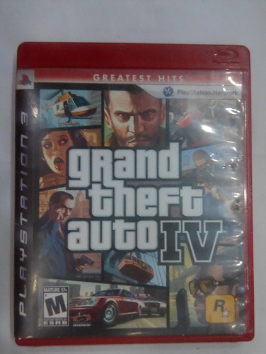 Grand Theft Auto Iv. Ps3 Original Usado. Qqk.