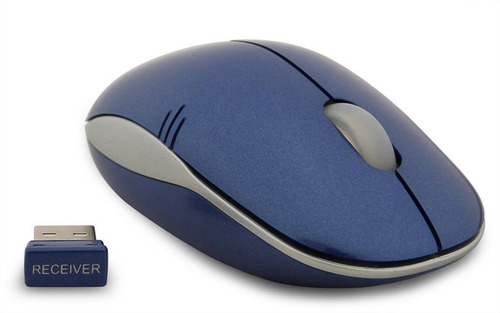 Mouse S/ Fio 2.4 Ghz Usb Wireless Note Desktop + Nf