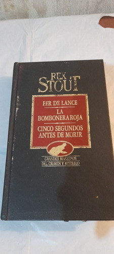 Fer De Lance Bombonera Roja 5 Segundos Antes De Rex Stout