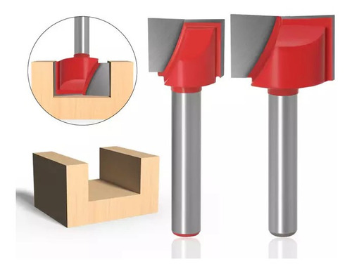 Fresa Router Cnc Rectificar Diámetro 15mm Vástago 6mm