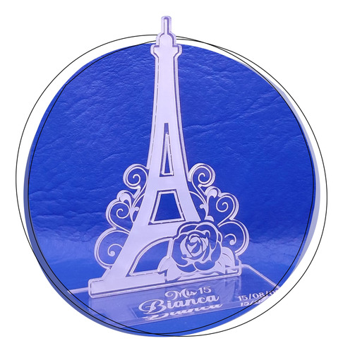 X15 Souvenirs Torre Eiffel Y Mas En Acrílico + Caja Envio