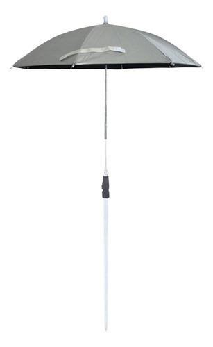 Planta Tom De Proteção Solar Guarda -chuva De Prata