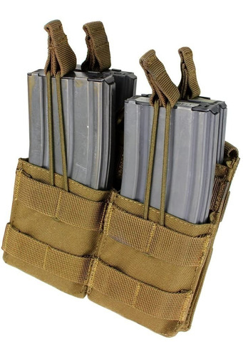 Porta Cargador Condor Double Stacker Open-top M4 Mag Pouch