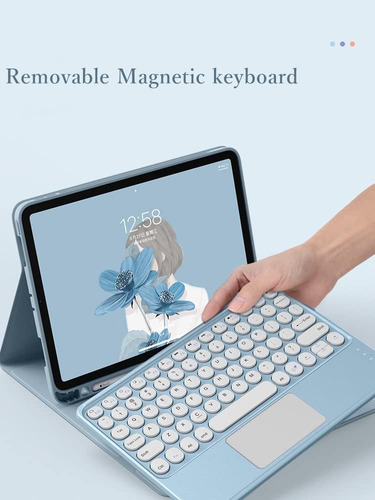 Yeehi - Funda Para Teclado Para iPad Air 5.a Generacion, ...