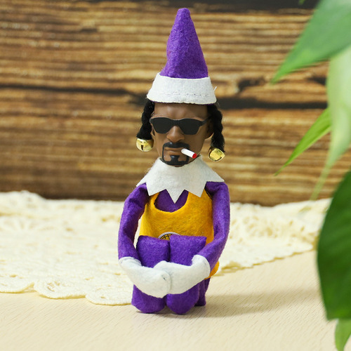 Muñeco Elfo Navideño Snoop On A Stoop, Regalo A