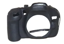 Comprar Nikon D5200 D5100 Estuche De Silicón Protector Color Negro