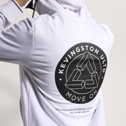 Campera Hombre Kevingston Kipper Unlimited Modern Fit Blanco