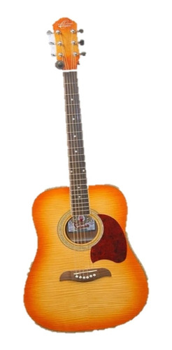 Guitarra Acústica Estilo Dreadnought Oscar Schmidt Og2f Ysb