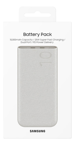 Samsung Battery Pack 25w 10000mh Para Galaxy S22 Plus Ultra