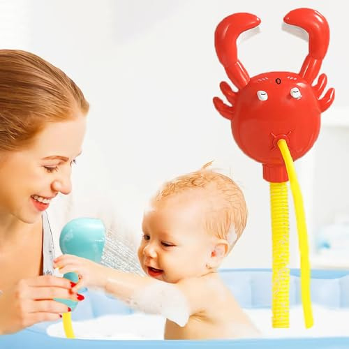 Juguete De Baño Mambobaby Cabezal De Ducha, Cangrejo D...