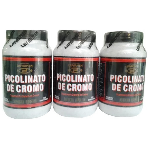 Picolinato De Cromo Quemador Grasa Lafarmen X 450 Compr.