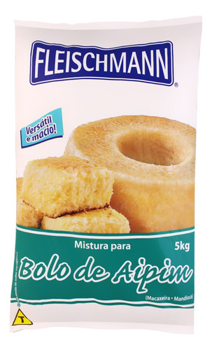 Mistura para bolo Fleischmann aipim 5 kg 