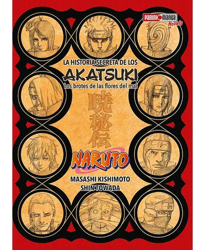 Panini Novel Naruto: La Historia Secreta De Akatsuki