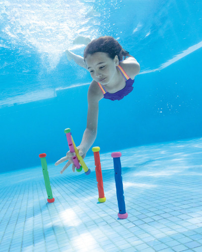 Juguete Playero Alberca Palos Buceo Dive Sticks Little Tikes