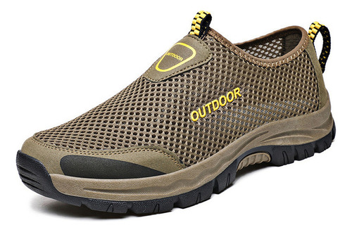 Zapatos Deportivos De Senderismo De Malla Transpirable Para Hombre