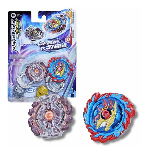 Beyblade Surge Kit Doble Mirage Helios H6 Versus Gaianon G6