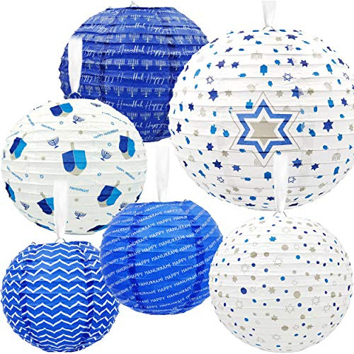 Linternas Colgantes De Bola De Hanukkah, Adornos De Han...