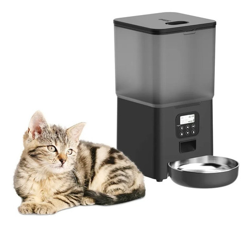 Comedero Automatico Mascotas Dispensador Alimento Perro Gato