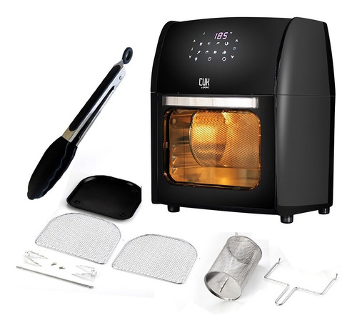Imagen 4 de 7 de Freidora Sin Aceite Gadnic F12.0 12lts 1800w Control Digital Antiadherente Display Digital