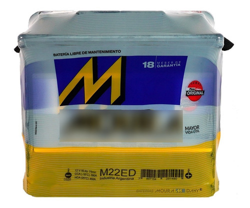 Imagen 3 de 9 de Batería Moura M-22ed 12x50 D 55 Amp 520cca