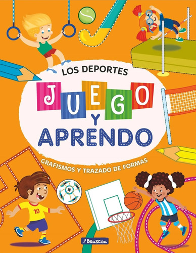 Juego Y Aprendo - Los Deportes - Grafismos Y Trazado De Form