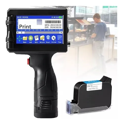 comprar Máquina Codificadora Fechadora De Inyección De Tinta..