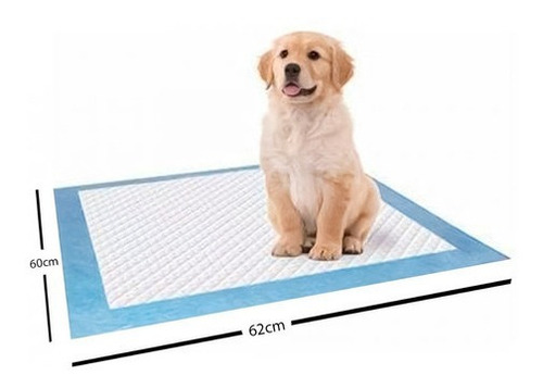 120 Pañales Tipo Sabanillas Mascotas Perros Y Gatos 60x60cm