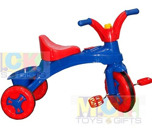 Triciclo Dukaty Plástico Niños Infantil 3 A 6 Años