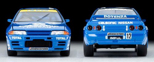 Tomica Limited Vintage Neo Calsonic Nissan Gt R 1/64 Color Azul Claro