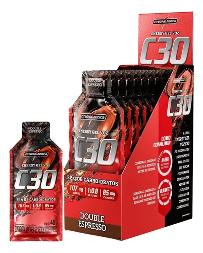 VO2 Energy Gel Double Espresso Integralmédica - R$ 50,91