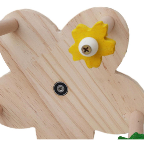 Ax Papagaio Poleiro Roda Brinquedo Papagaio Girando Pássaro