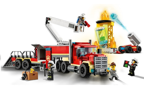 Lego City 60282 Unidad De Control De Incendios
