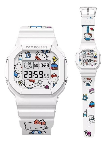 Reloj Inteligente Sanrio My Melody Cinnamoroll Para Mujer A