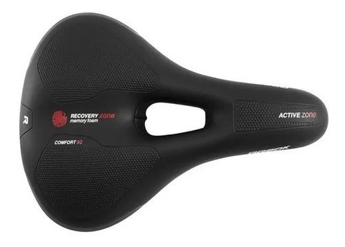 Selim Vazado Arbok Active Super Soft Confort 90 Bike Preto