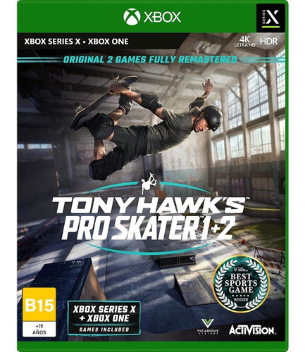 Tony Hawk's Pro Skater 1 + 2 - Xbox Series X | Xbox One