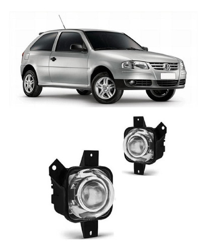 Faros Auxiliares De Vw Gol 3ra 2000/2001/2002/2003/2004/2005