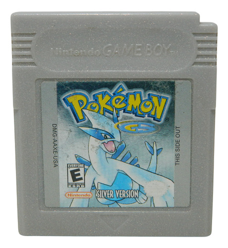 Pokemon Silver Original Salvando Game Boy Gb Gbc Gba Loja Rj (Usado)