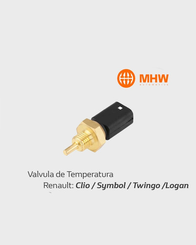 Valvula Temperatura Renault Clio / Symbol / Twingo / Logan