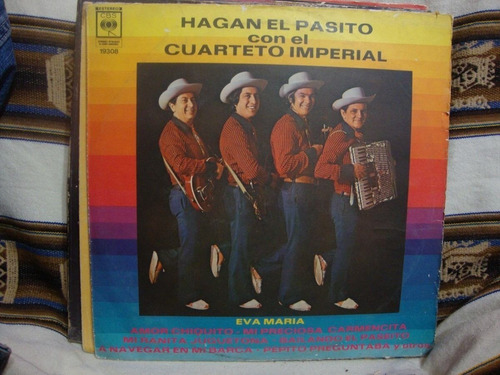 Vinilo Cuarteto Imperial Hagan El Pasito Eva Maria A C1