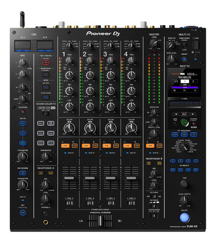 Mixer Dj Pioneer Djm-a9 4 Canales Bluetooth Usb Profesional