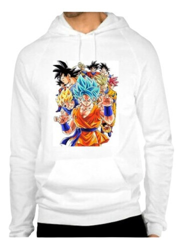 Sueter Sublimado Unisex Dragon Ball Goku Manga