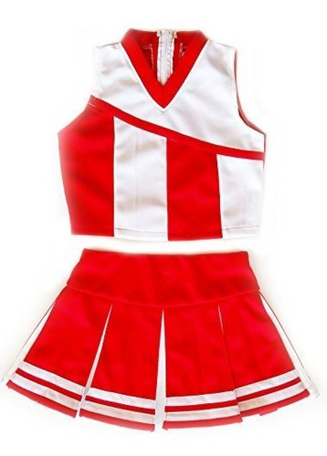 Disfraz De Animadora Para Niñas Pequeñas, Uniforme, Vestido 