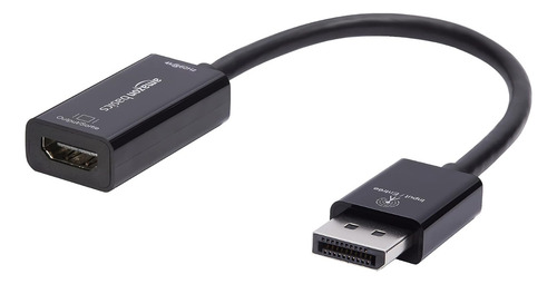 Amazonbasics Adaptador Displayport 1.2 A Hdmi 2.0 (4k@60hz)