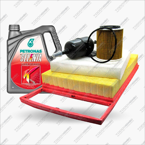 Kit Filtros + Aceite Fiat Strada 1.6 Original