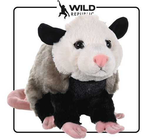 Zarigüeya Tlacuache De Peluche Wild Republic Cuddlekins Real